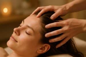 массаж головы